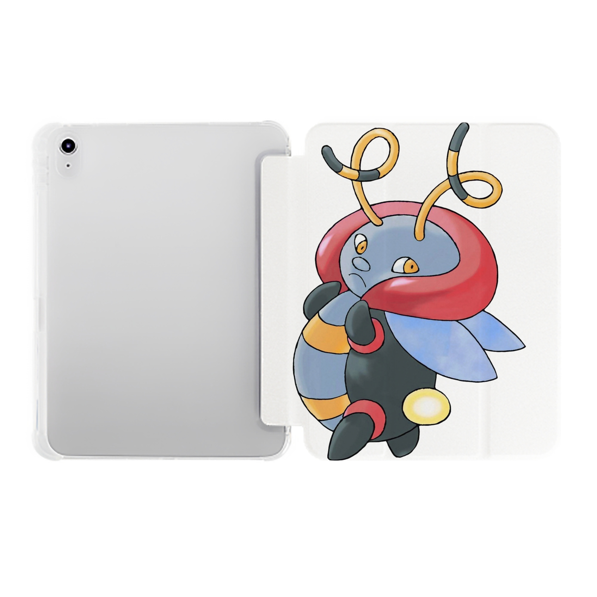 （画像用） ポケットモンスター Pokémon IPad ケース ペン収納付き 三つ折りスタンド PUレザー×シリコン 対応機種9.5/10.5/10.9インチ